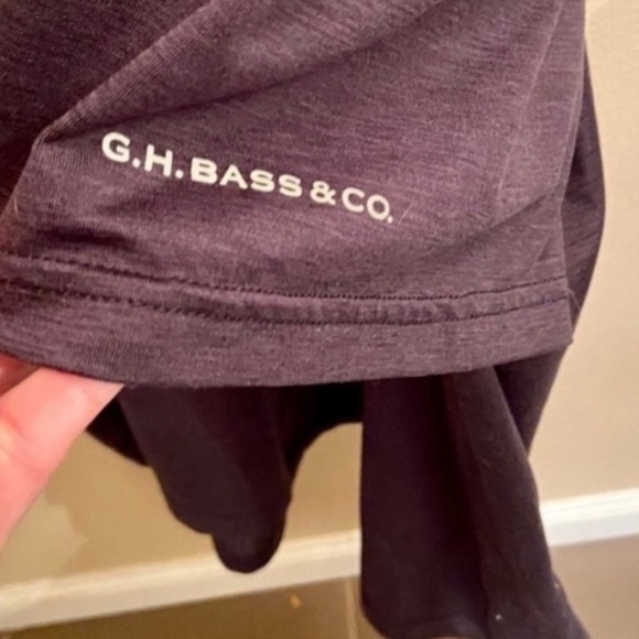 GH BASS & CO men's gray XXL Polo short sleeve sportswear athletic golf summer - Picture 5 of 11